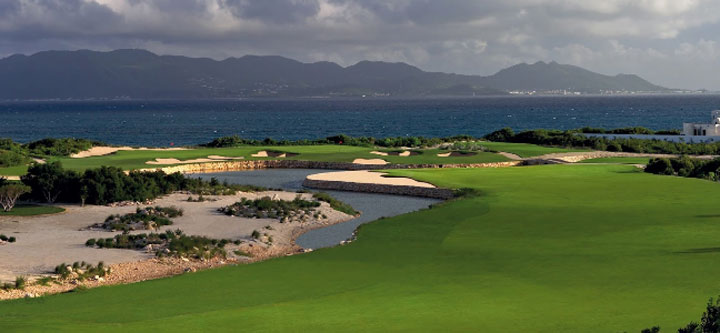 Beautiful Anguilla Golf Green