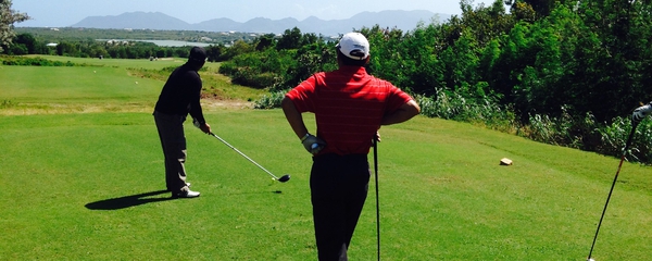 St Maarten Golf with Steve Oostrom, professional golf instructor