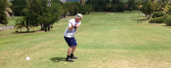 St Maarten Golf with Steve Oostrom, professional golf instructor
