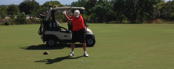 St Maarten Golf with Steve Oostrom, professional golf instructor