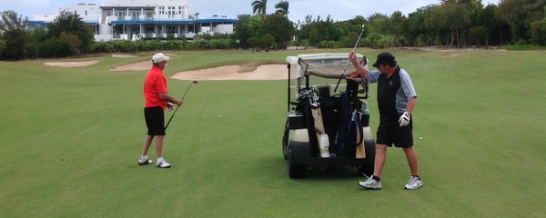 St Maarten Golf with Steve Oostrom, professional golf instructor