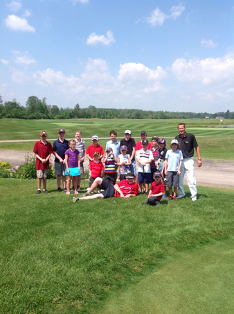 Steve Oostrom MyGolfClinic Junior camp